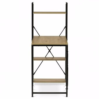 Stůl psací s regálem,dekor dub nebo staré dřevo - 3