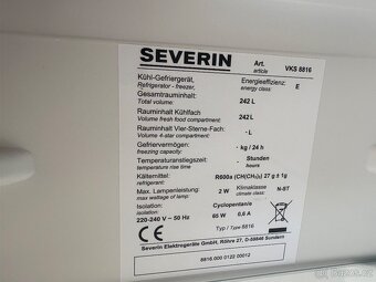 Chladnička severin - 3