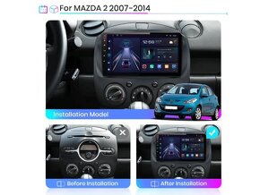 Android autorádio s navi pro MAZDA 2 (2007-2014) - 3