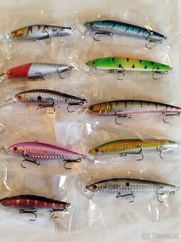 SADA 20 KS ZVUKOVÝCH RYBÁŘSKÝCH WOBLERŮ - 3