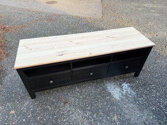 IKEA Hemnes TV stolek - černohnědý - 3