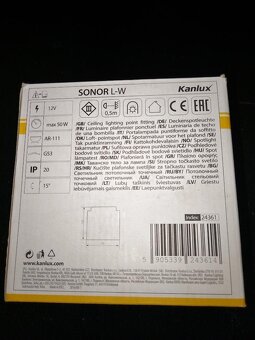 Kanlux SONOR L-W polohovací stropní světlo - 3