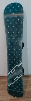 Snowboard Flow + Flow vázání + boty Nitro + vak - 3