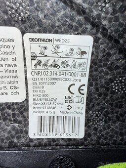 Dětská lyžařská helma - 3