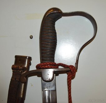 Stará šavle kožená pochva - 3