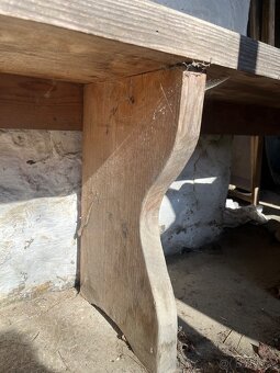 Dřevěná lavice - 3