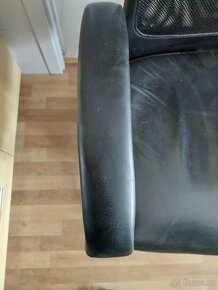 IKEA Markus kožené křeslo / kancelářská židle - 3