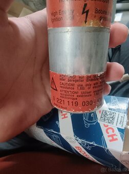 Zapalovací cívka Bosch 0221119027 Škoda 130RS/LR - 3
