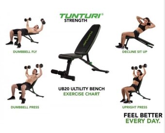 Posilovací lavice Tunturi UB20 Utility Bench - 3