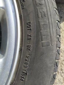 Sada letnich kol Peugeot, disky originál, nepoškozené 6,5 J - 3