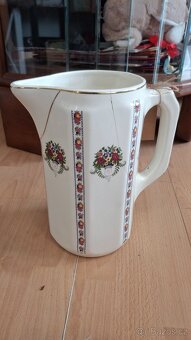 Džbán a mísa souprava na umývání Art Deco - 3