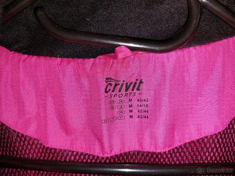 Dámská bunda Crivit sports M růžovo černá - 3