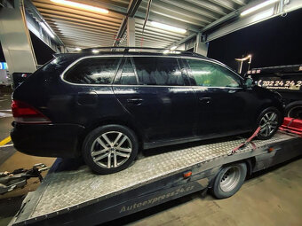 Vůz na náhradní díly VW Golf 6 kombi r.v. 2011 CAYC MLE LC9X - 3