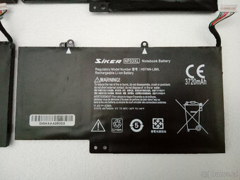 baterie NP03XL pro notebooky HP Pavilion a Envy X360 (4hod) - 3