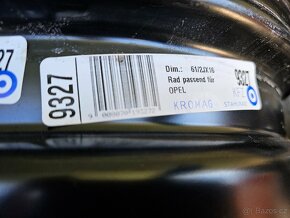 Plechové disky kola Opel 5x115 Astra Zafira Insighnia R16 - 3