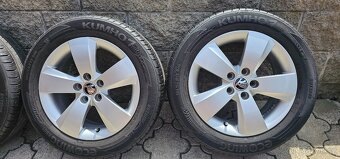 Originál alu Škoda Fabia 3 5x100 185/60 R15 - 6mm - 3