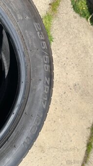 Prodám 4x letní pneu Riken UHP 235/55 R17 103W - 3