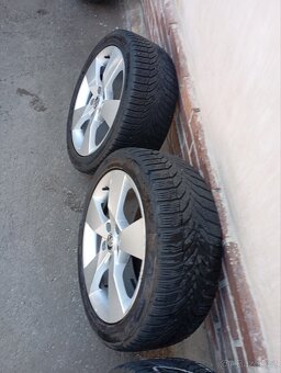 Alu kola 5x112 r17 original škoda - 3