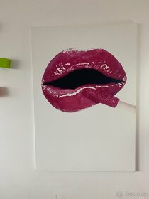 Obraz na plátně tisk - KISS and Swallow - 3
