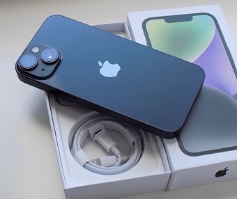 iPhone 14 Midnight BATERIE 100% TOP - 3