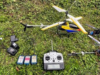 RC vrtulníky TŘI - MJX, Skyartec, RE3LY + příslušenství - 3