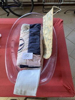 Vanička, koupání lehátko, hrací deka, 5x bílá plena - 3