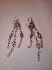 Stříbrné šperky, náušnice a korálky na ruku - 3