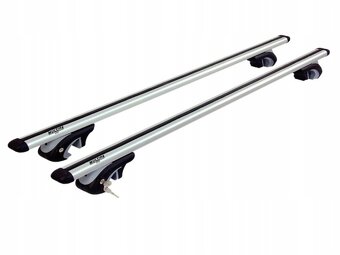 Hliníkové střešní nosiče (příčníky) Multipa 120 cm - uzamyka - 3