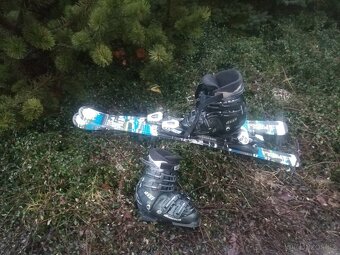 lyže 110 + lyžáky 23 - 3