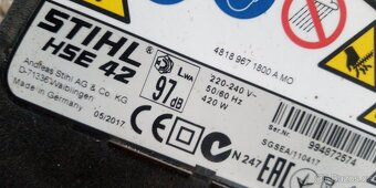 nůžky na plot stihl - 3