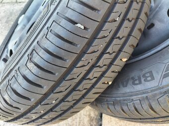 Letní pneu + ocelové disky - 3