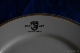 Porcelánový talíř  pamětní - 3