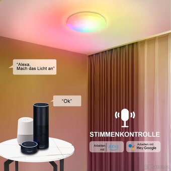 Chytré LED stropní svítidlo Extrastar - 6500K - 3