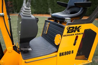 Rypadlo Berger Kraus BK800BS s otočným ramenem - 3
