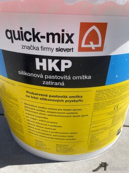 Silikonová omítka bílá 25kg - 3