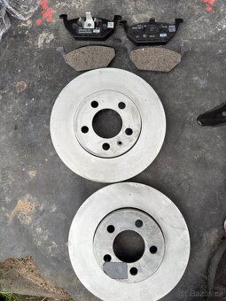 Originální nové brzdové kotouče + destičky Škoda 256 mm - 3