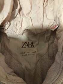dětská zimní bunda ZARA 98cm (2-3 roky) - 3