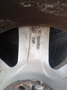 Originální ALU kola Audi 225/55 R17 zimní pneu - 3