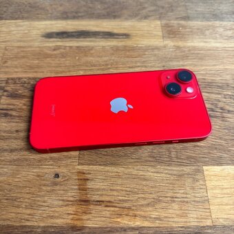 iPhone 14 128GB červený, pěkný stav, 12 měsíců záruka - 3