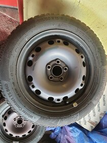 Zimni pneu včetně disku 185/60r15 škoda - 3