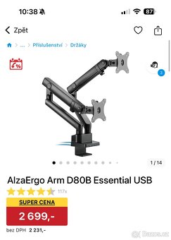 Držak monitoru AlzaErgo - 3