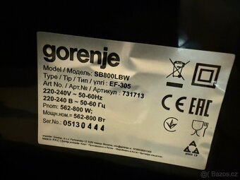 Kuchyňský robot Gorenje SB800LBW 800W - 3
