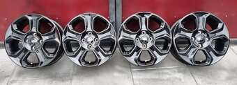 16"NEJET ČERNÉ ALU DISKY 4x108 FORD FIESTA-7+ČIDLA - 3