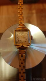 Dámské ruské hodinky, zlacené. - 3