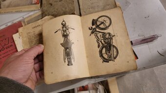 Jawa special villiers reklama plakát příručka aj. - 3