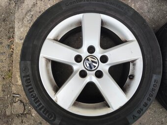 16"alu sada Mugello 5x112 origo Touran Golf 5 6 Caddy Jetta - 3