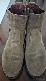 Kožené kotníkové boty - 3