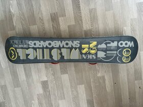 Snowboard 120cm vcetne vazani - 3