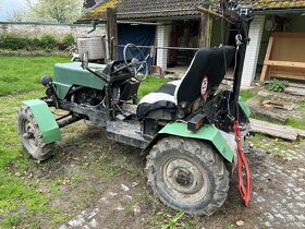 Traktor, malotraktor domácí výroby - 3