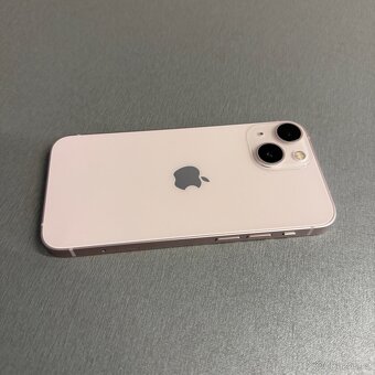 iPhone 13 mini 128GB růžový, pěkný stav, 12 měsíců záruka - 3